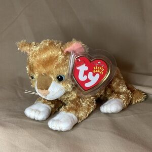 Ty Beanie Babies Mattie tabby cat